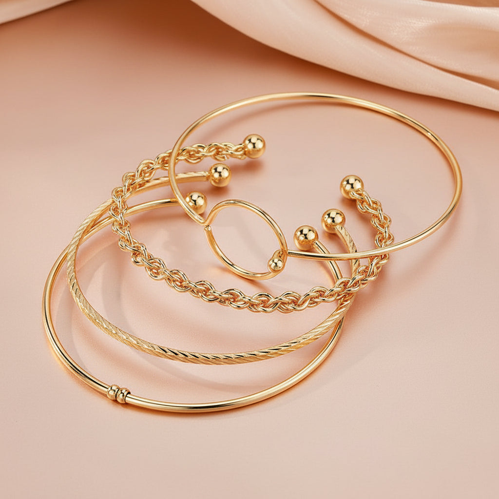 Vortex Gold Bracelets