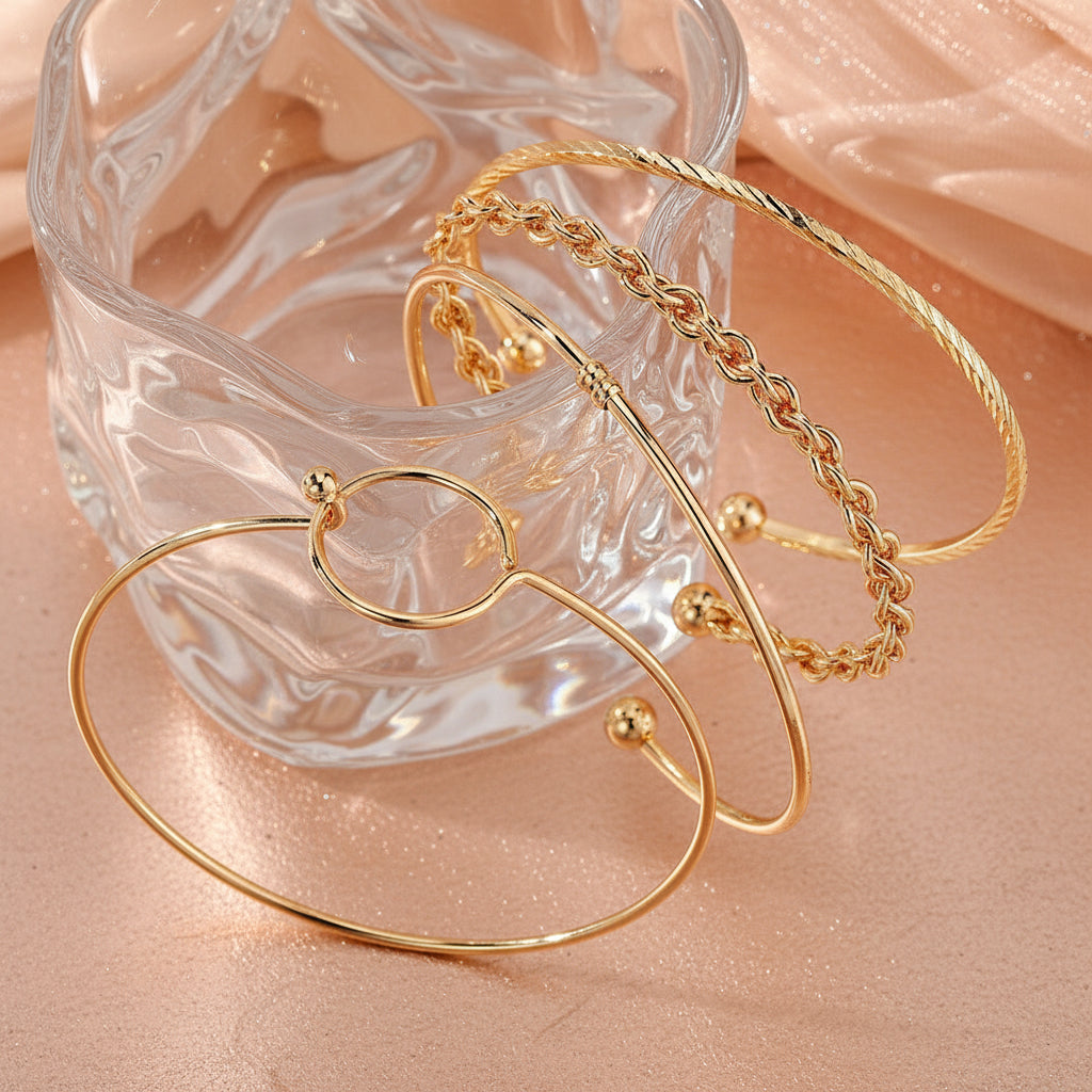 Vortex Gold Bracelets